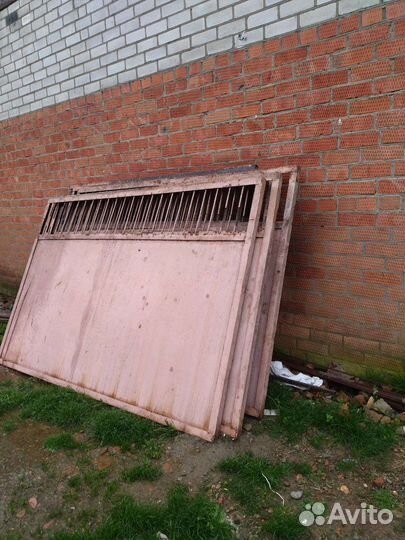 Забор металлический секционный бу