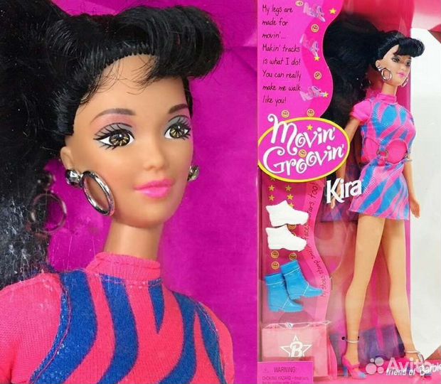 Вarbie Movin Groovin 1997 Барби шагает