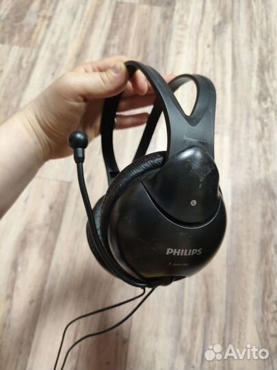 Проводные наушники philips