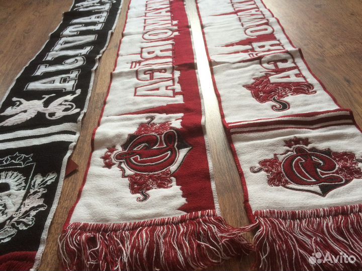 Фирменные шарфы Латвия и Динамо Рига