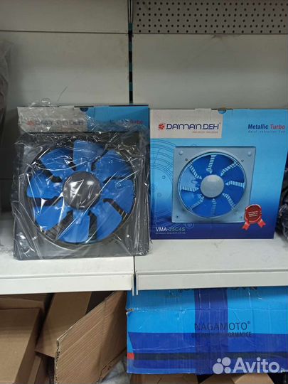 Вентилятор вытяжной 30 см 3 шт