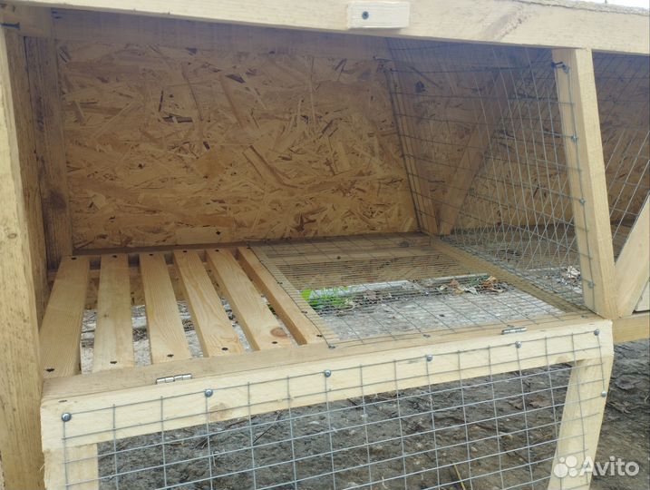 Кролик, клетка для кролика