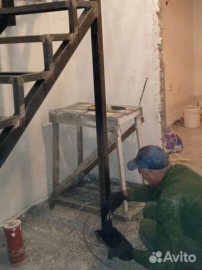 Каркас лестницы