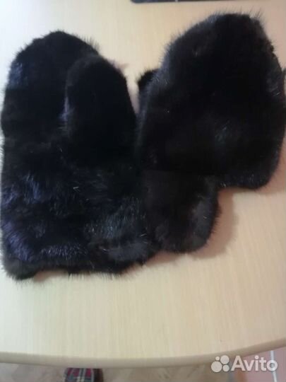 Рукавички норковые