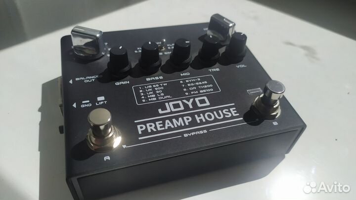 Гитарная педаль Joyo R-15 Preamp House