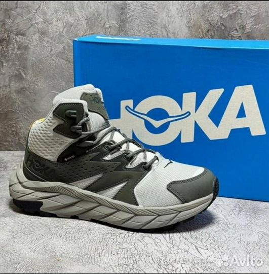 Кроссовки Hoka Goretex зимние водонепроницаемые