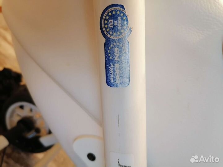 Коляска 2 в 1 adamex экокожа