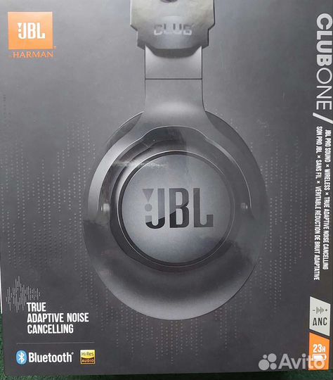 Беспроводные наушники jbl club one