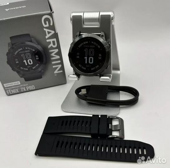 Часы garmin fenix 7x pro sapphire solar 51 mm б/у