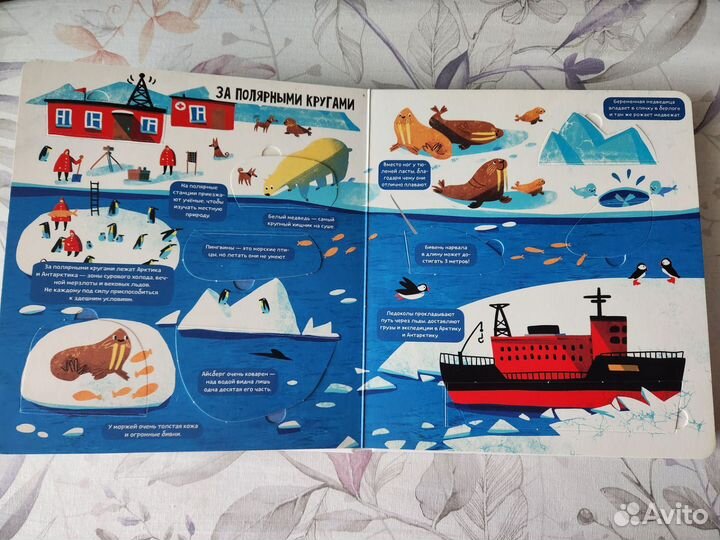 Книга с окошками