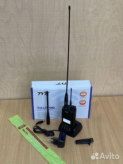 Рация TYT TH-UV98 + усиленная антенна