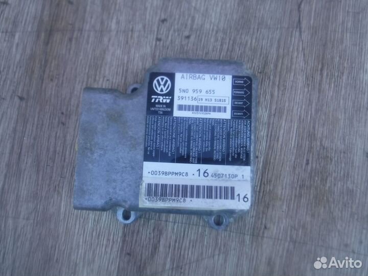 Блок SRS №532 Volkswagen Passat B6 2007