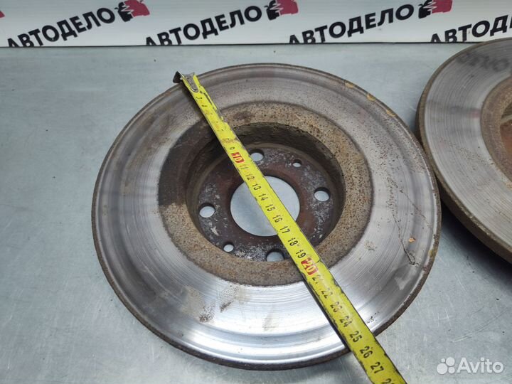 Диск тормозной передний fiat Brava SX 1998 г.в