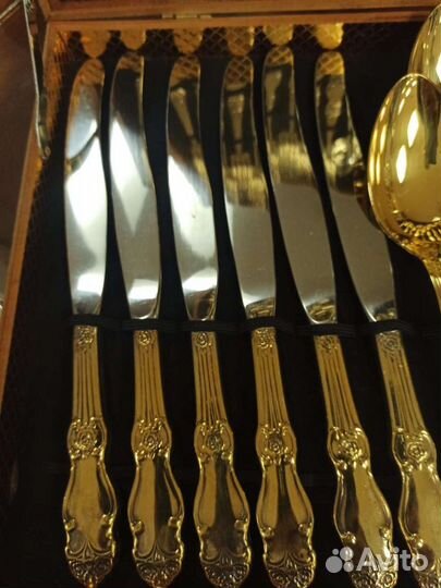 Набор столовых приборов мельхиор СССР