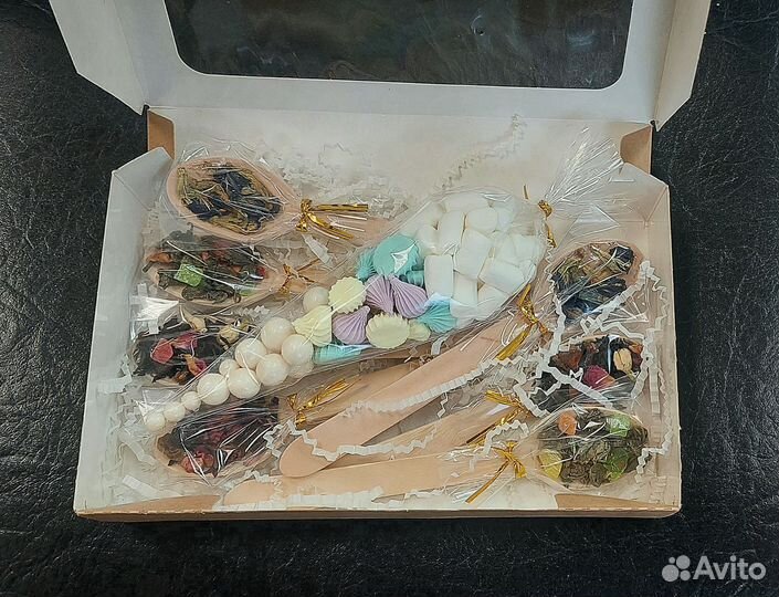 Подарок чай на ложке