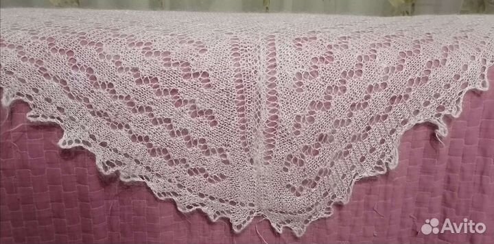 Платок-палантин пуховый