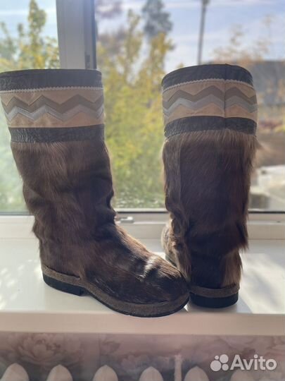 Унты камусы мужские