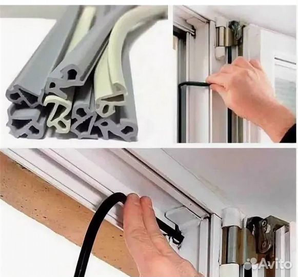 Замена уплотнителя на окнах