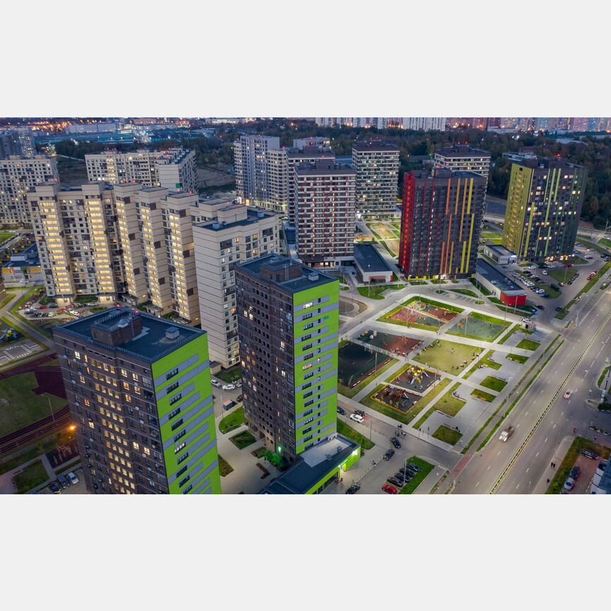 2-к. квартира, 50,8 м², 6/18 эт.