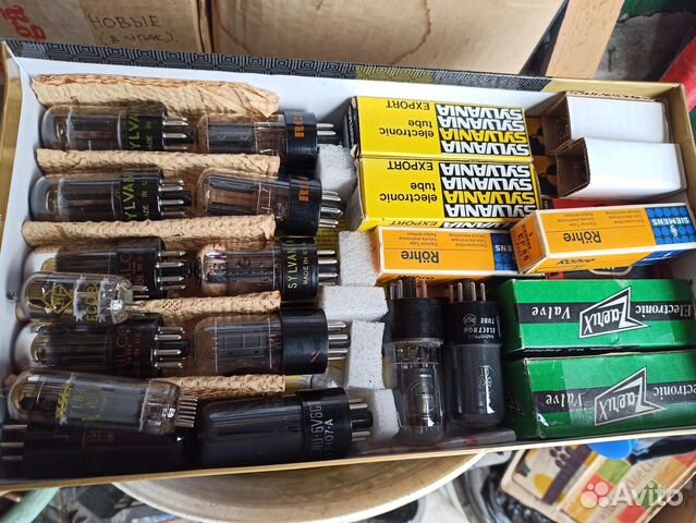 Радиолампы импортные и отечественные много разных