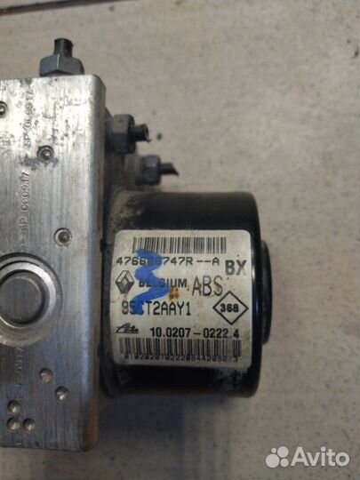 Блок abs Renault Megane 3 H4M729 2014