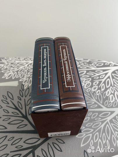 Книга из кожи и замши черчилль быть дидером