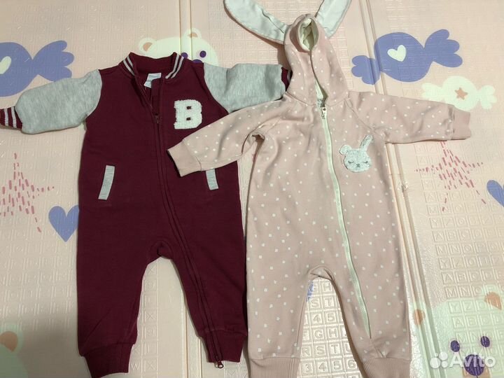 Вещи пакетом для девочки 68-74