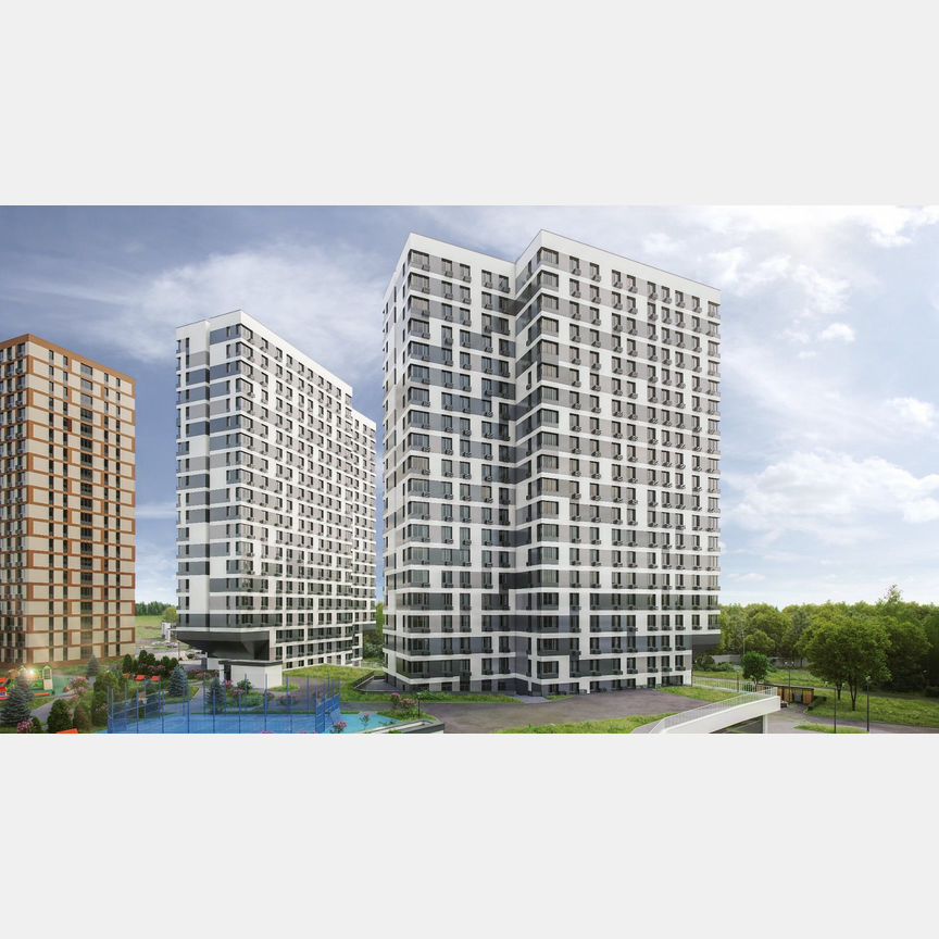 Апартаменты-студия, 22,5 м², 18/21 эт.