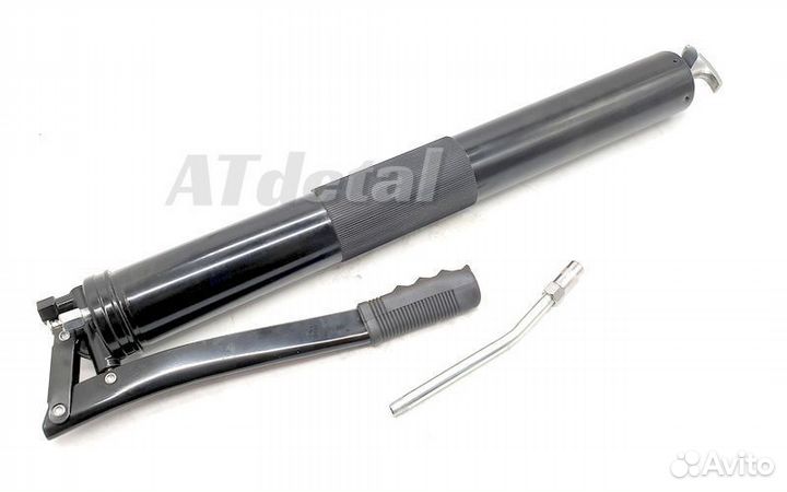 Шприц рычажный 1000 мл Премиум с резиновой ручкой