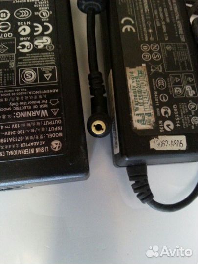 Зарядное устройство для ноутбука HP и других