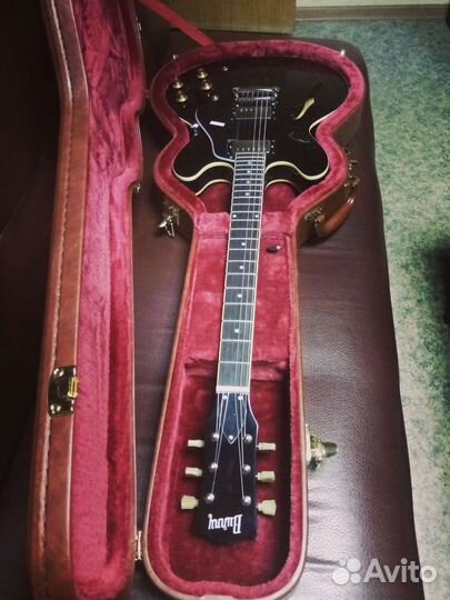 Burny rsa 70 полуакустика