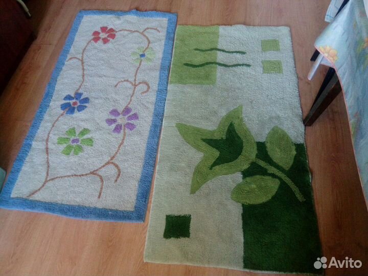 Ковер голубой