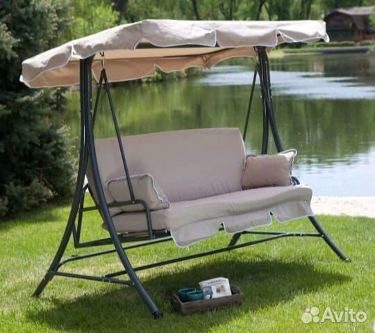 Садовые качели бу