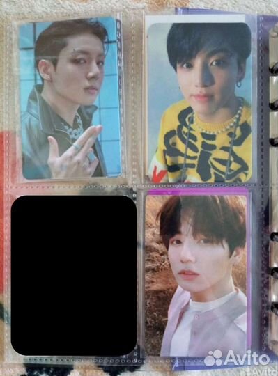 BTS JK Чонгук разные карты много