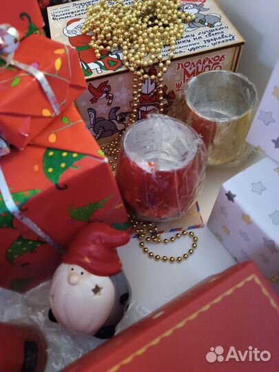 Большой пакет новогодних украшений