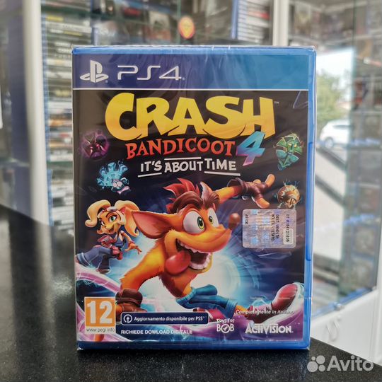 Crash Bandicoot 4 PS4 (новый)