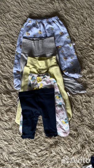 Распашкнки и ползунки 52-54-56