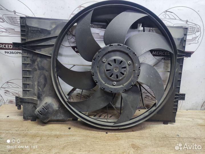 Вентилятор охлаждения Мерседес w203