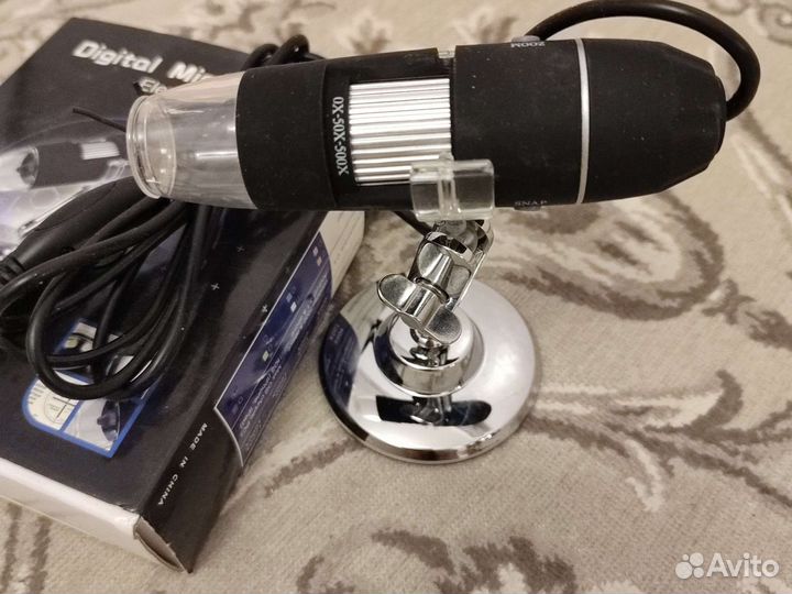 Цифровой usb микроскоп для пайки 500крат