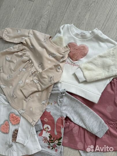 Вещи на девочку 80-86