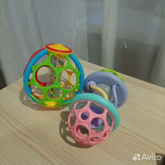 Развивающие игрушки мяч