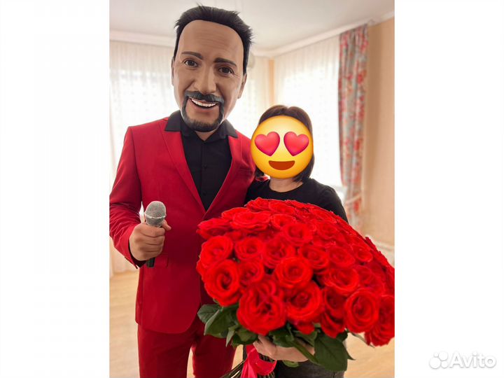 Стас Михайлов,ростовая кукла,аниматор