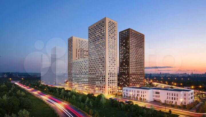 1-к. квартира, 43,6 м², 16/33 эт.