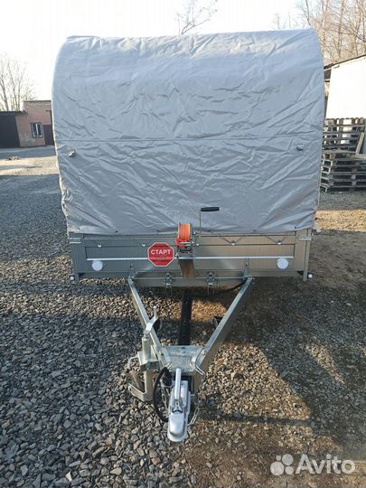 Легковой прицеп 2.5*1.5м с тентом и лебедкой