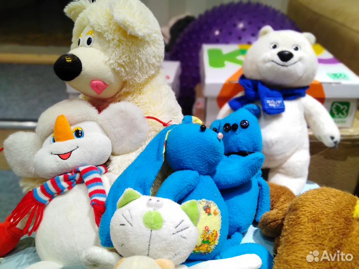 Мягкие игрушки от 5 до 40 см