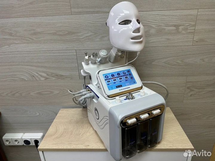 Аппарат для гидропилинга H2O2 с обучением