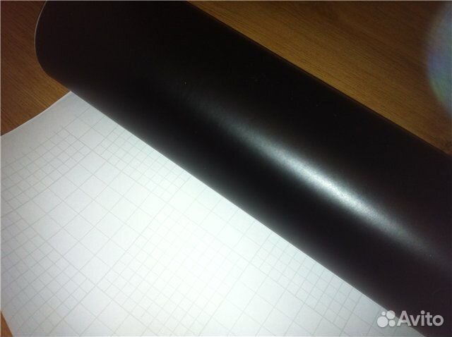 Черная Матовая Виниловая пленка Plenka68