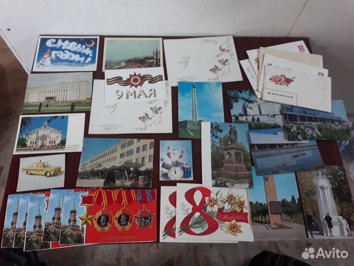 Открытки СССР чистые