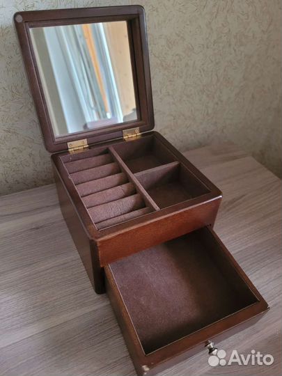 Шкатулка moretto деревянная для украшений