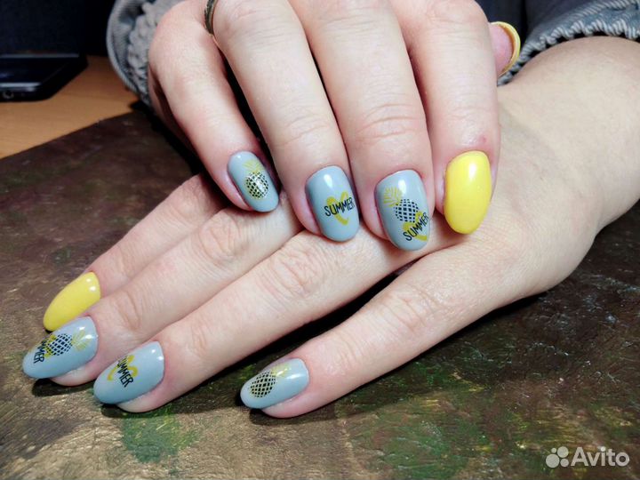 Маникюр, наращивание, 21 микрорайон